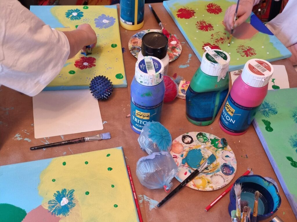 Malraum Tirol Malgruppen Sistrans Innsbruck Intuitiv Malen Kunsttherapie