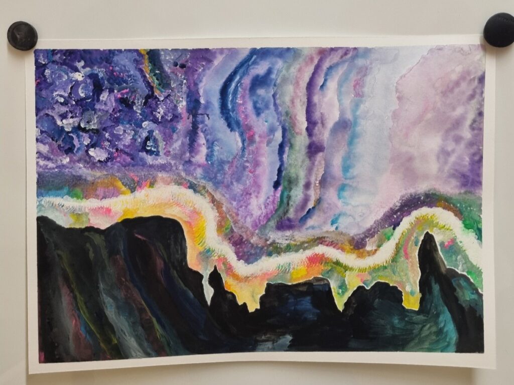 Malraum Tirol Malgruppen Sistrans Innsbruck Intuitiv Malen Kunsttherapie