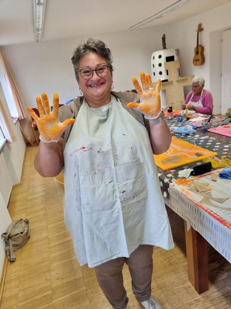 Malraum Tirol Malgruppen Sistrans Innsbruck Intuitiv Malen Kunsttherapie