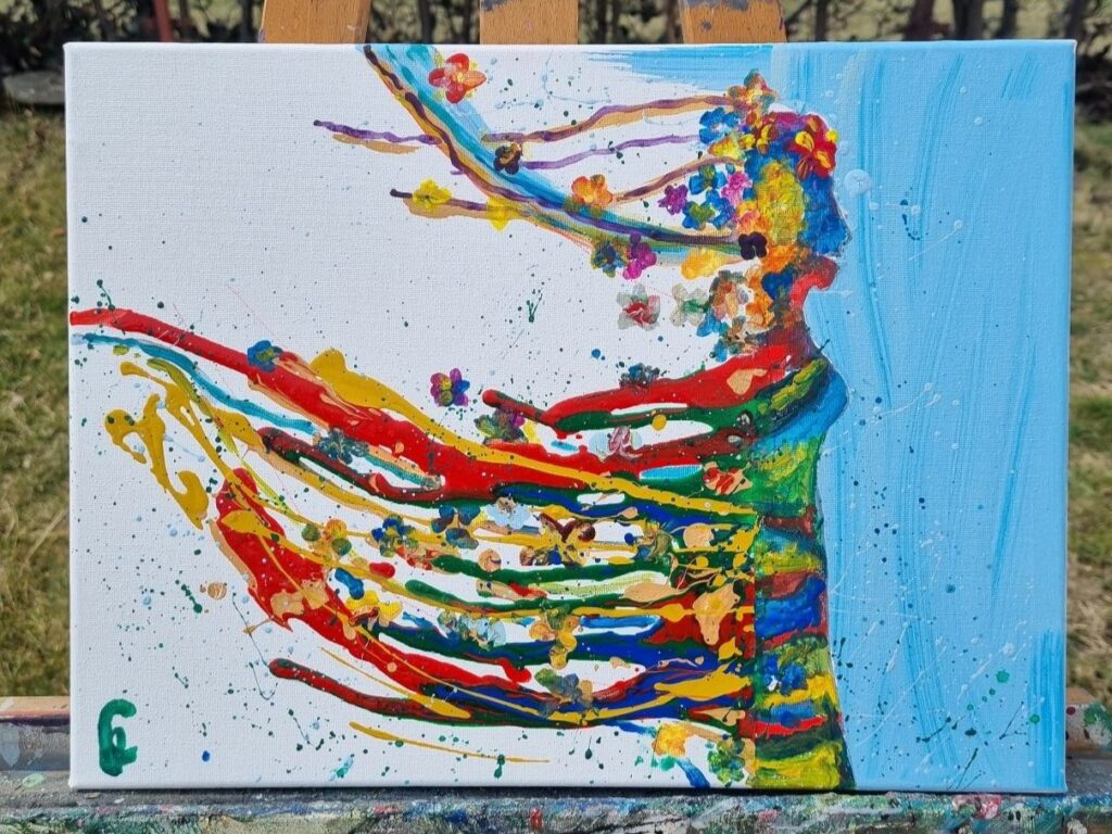 Malraum Tirol Malgruppen Sistrans Innsbruck Intuitiv Malen Kunsttherapie