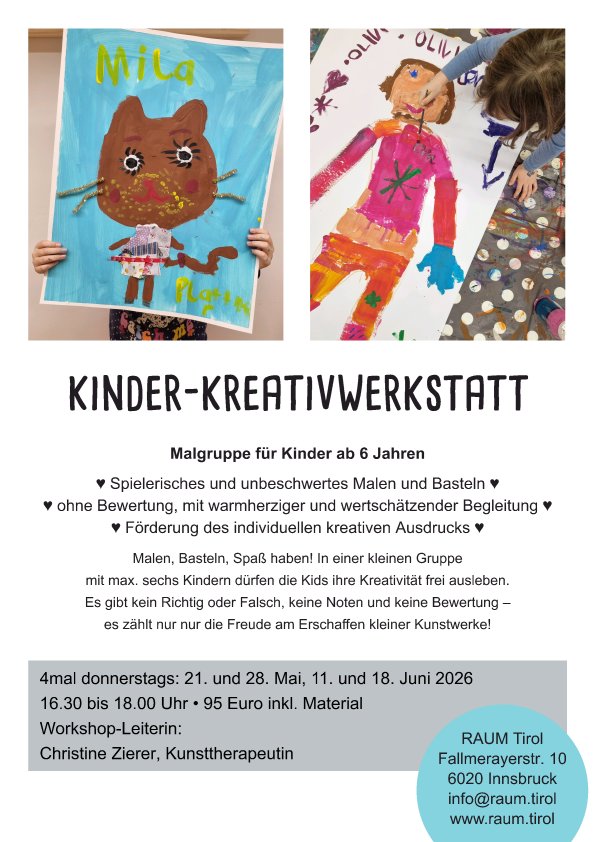 Malraum Tirol Malgruppen Sistrans Innsbruck Intuitiv Malen Kunsttherapie