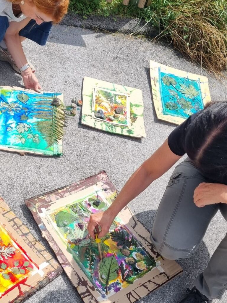 Malraum Tirol Malgruppen Sistrans Innsbruck Intuitiv Malen Kunsttherapie